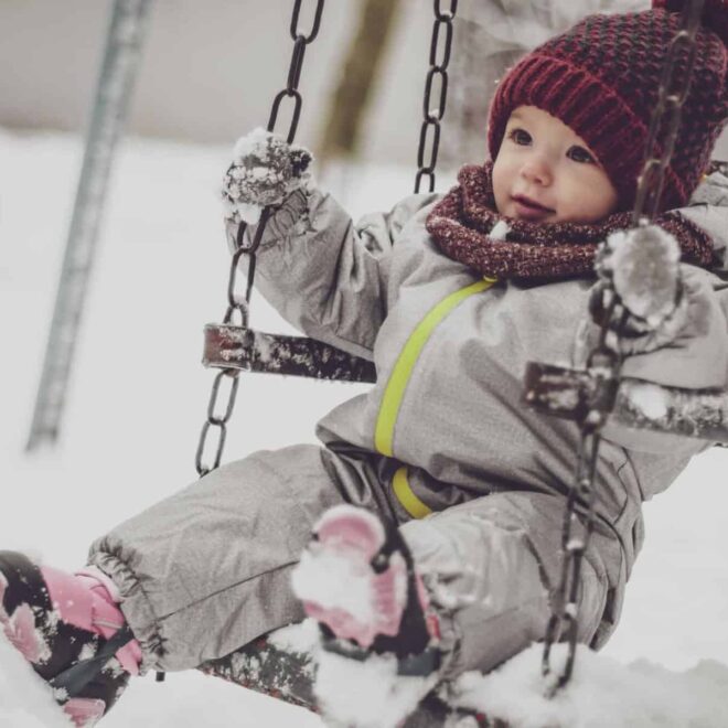 Einteiler oder Zweiteiler: Der richtige Schneeanzug für Babys und Kleinkinder