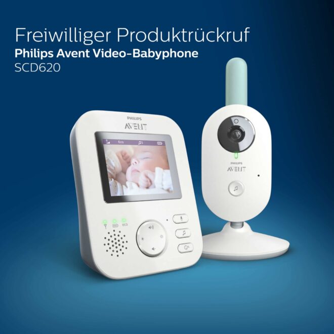 Rückruf: Philips-Avent ruft Video-Babyphone wegen Brandgefahr zurück