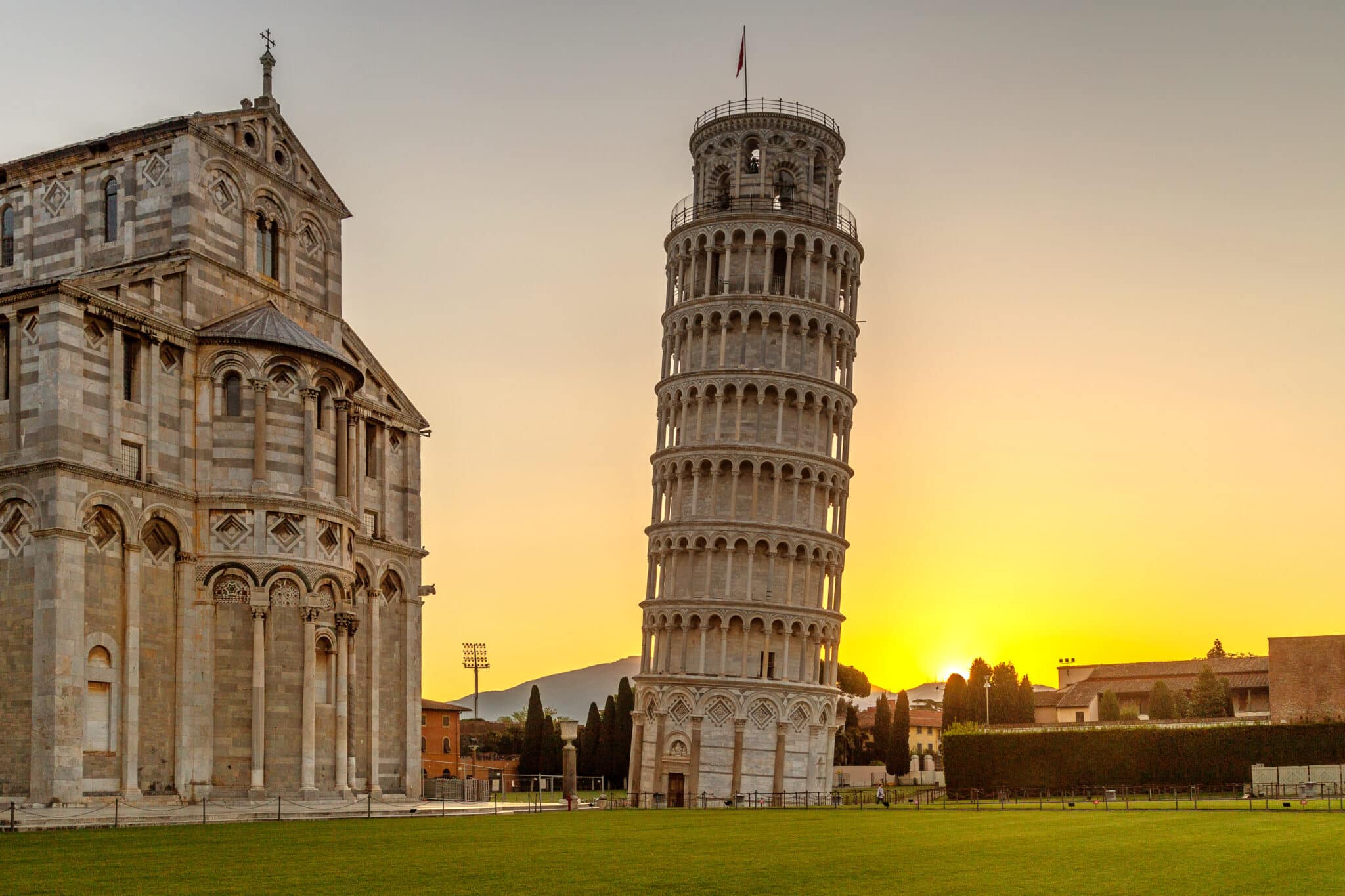 Der schiefe Turm von Pisa