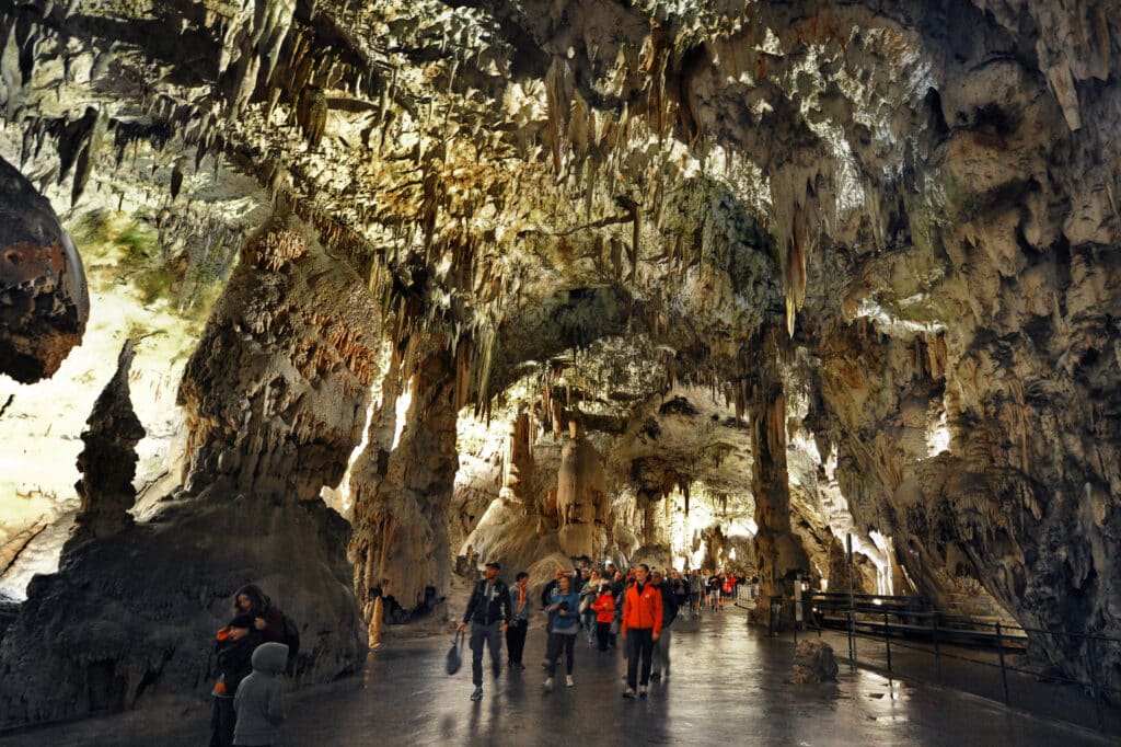 Großer Saal in der Grotte von Postojna