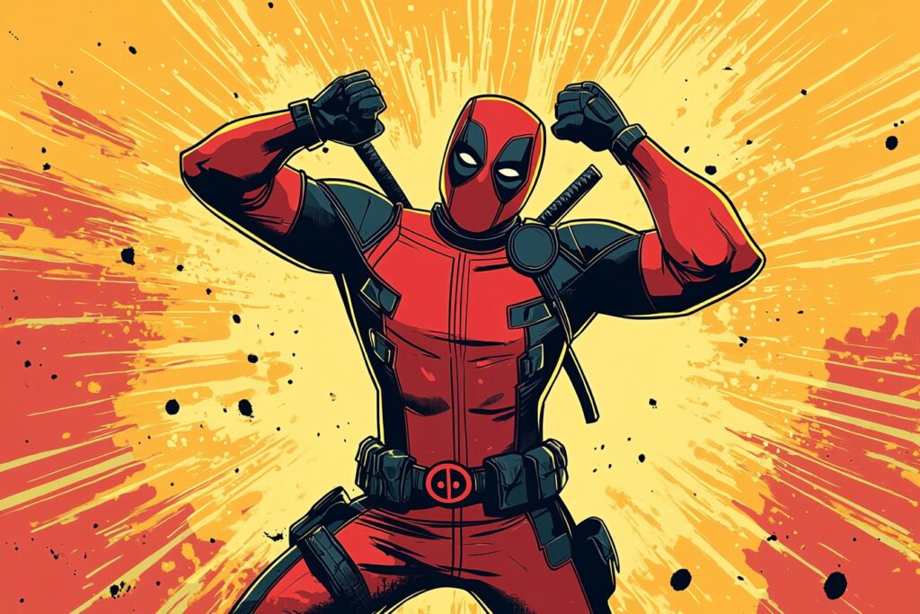 Deadpool Ausmalbilder