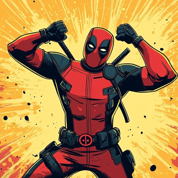 Deadpool Ausmalbilder